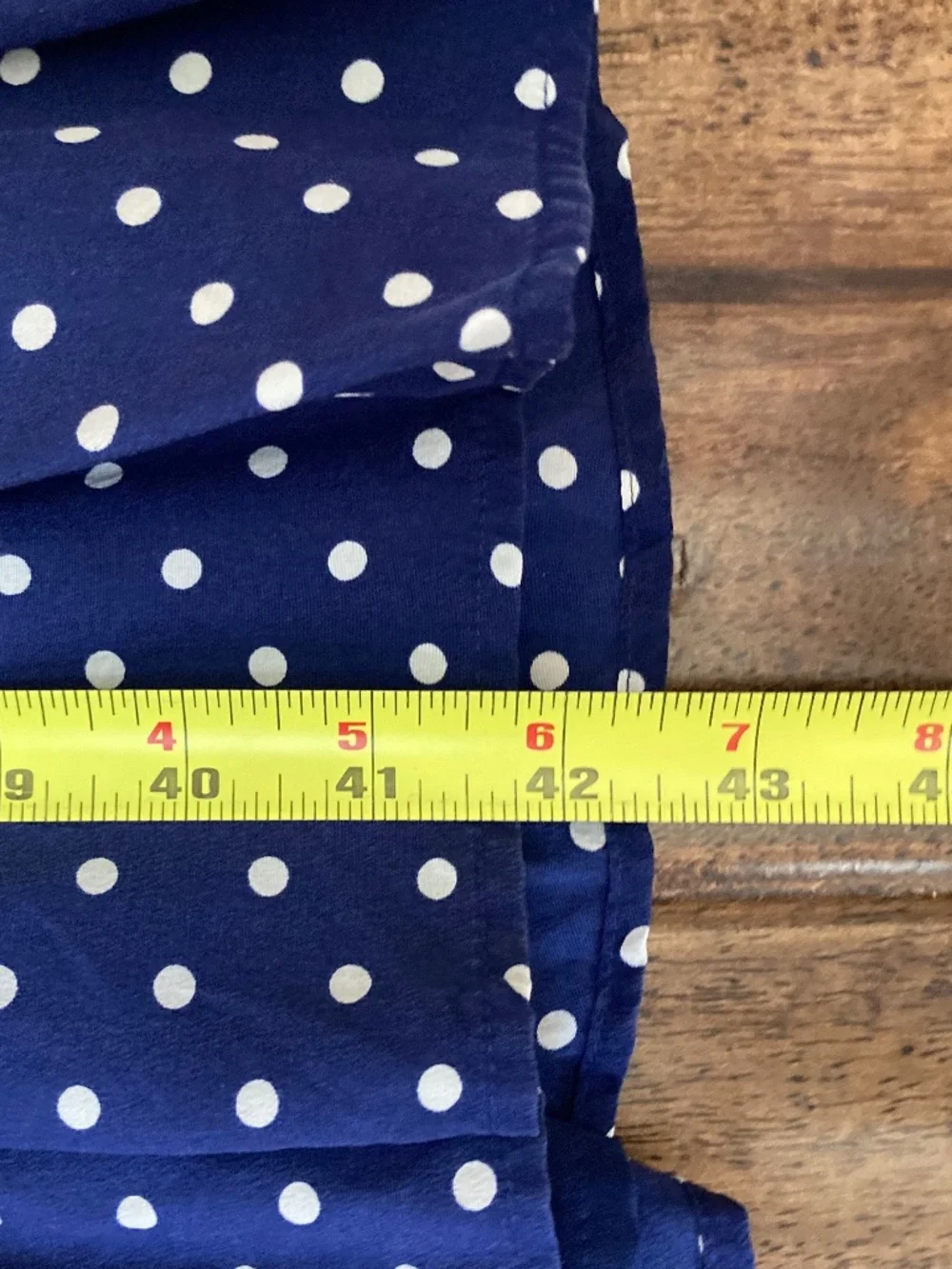 J. Crew Polka Dot 100% Silk Blouson Drop Pleat Midi Dress Size 12